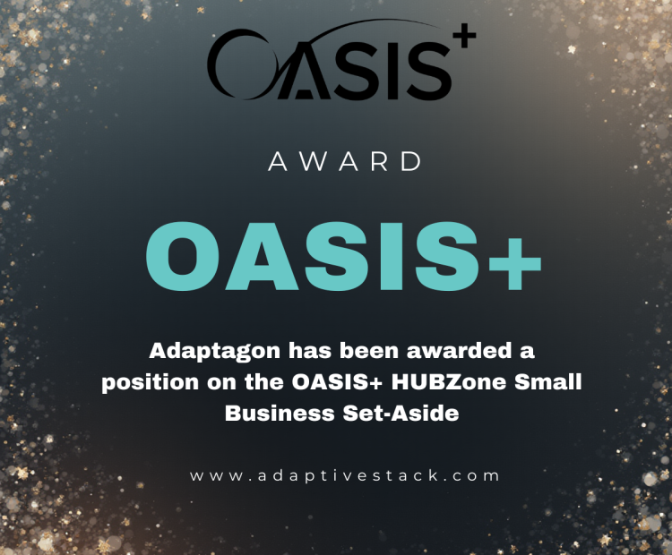 Adaptivestack Technologies Wins Spot on OASIS+ Contract!