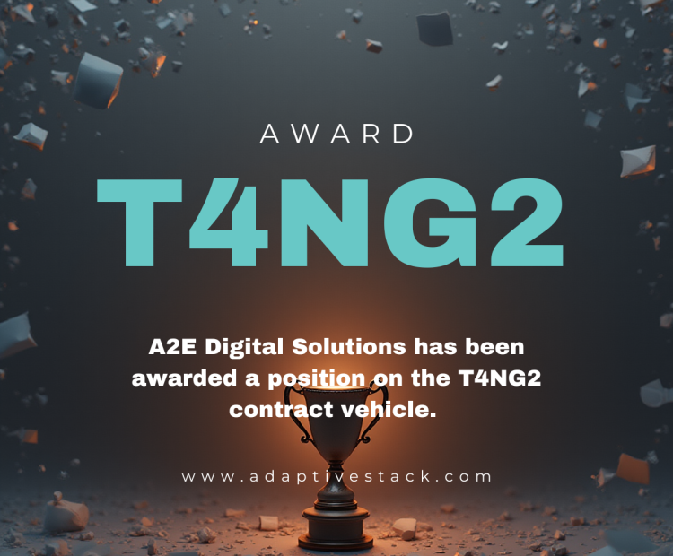 Adaptivestack Technologies Wins Spot on VA’s T4NG2 Contract!