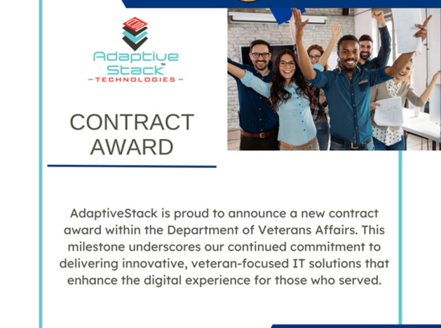AdaptiveStack Technologies awarded Atlanta Technology Center (ATC) Information Technology (IT) Services Subcontract